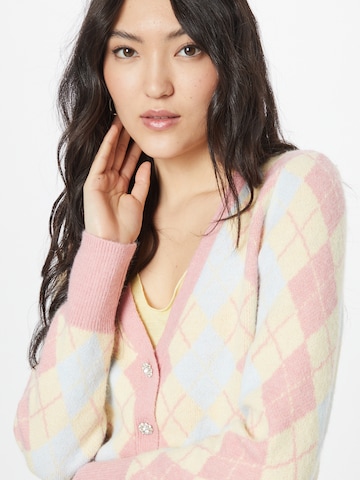 Nasty Gal Strickjacke in Pink