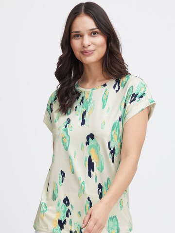 Fransa - Camiseta 'SEEN' en beige: frente