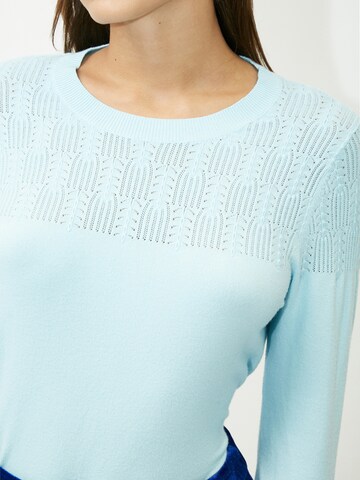 Pullover di Influencer in blu
