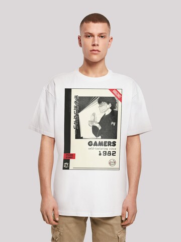 F4NT4STIC Shirt 'Retro Gaming SEVENSQUARED' in White: front