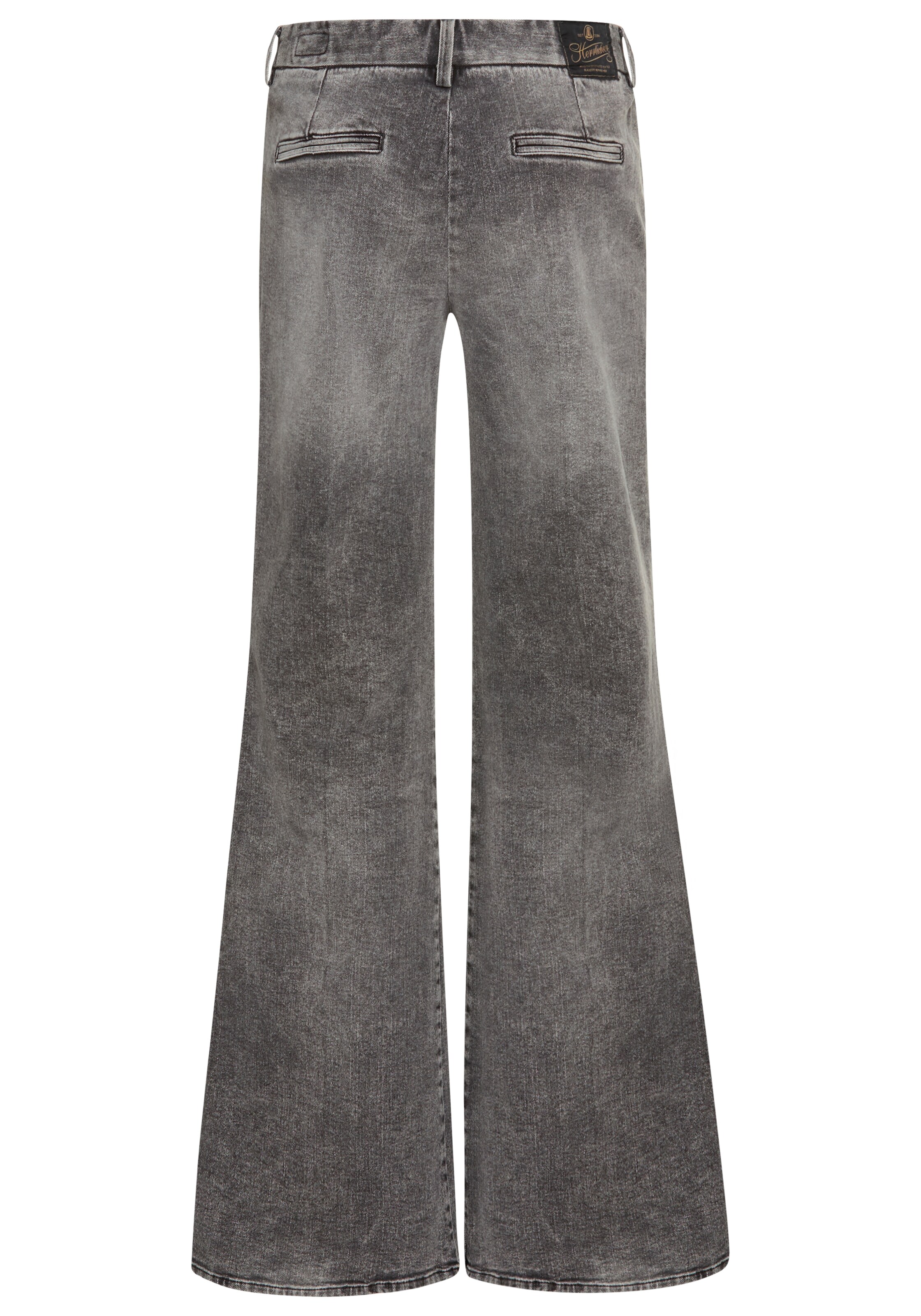 Herrlicher Flared Jeans in Grau