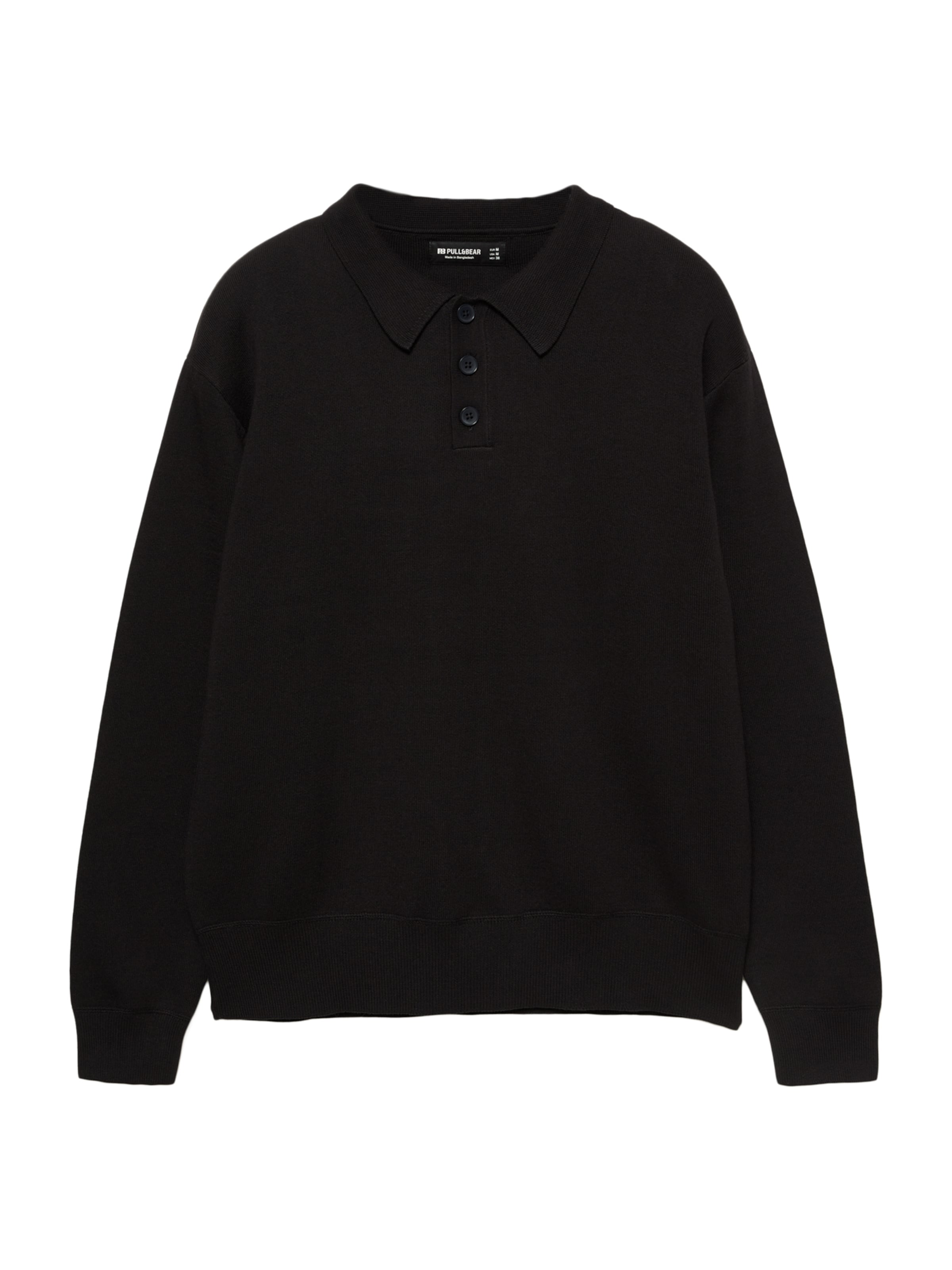 Pull&Bear Pullover in Schwarz: Vorderseite
