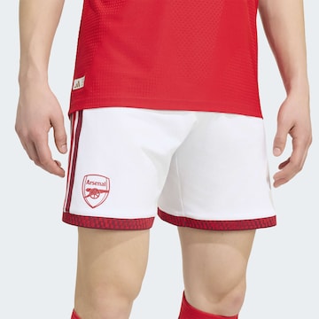 ADIDAS PERFORMANCE Regular Sportbroek 'FC Arsenal 26/27 Authentic' in Wit