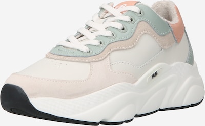 HUB Sneakers low 'Rock' i jade / rosa / hvit, Produktvisning