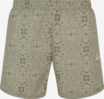 Karl Kani Bathing trunks in Green: front