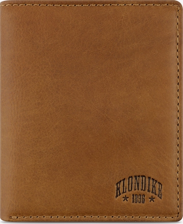 Porte-monnaies KLONDIKE 1896 en marron : devant