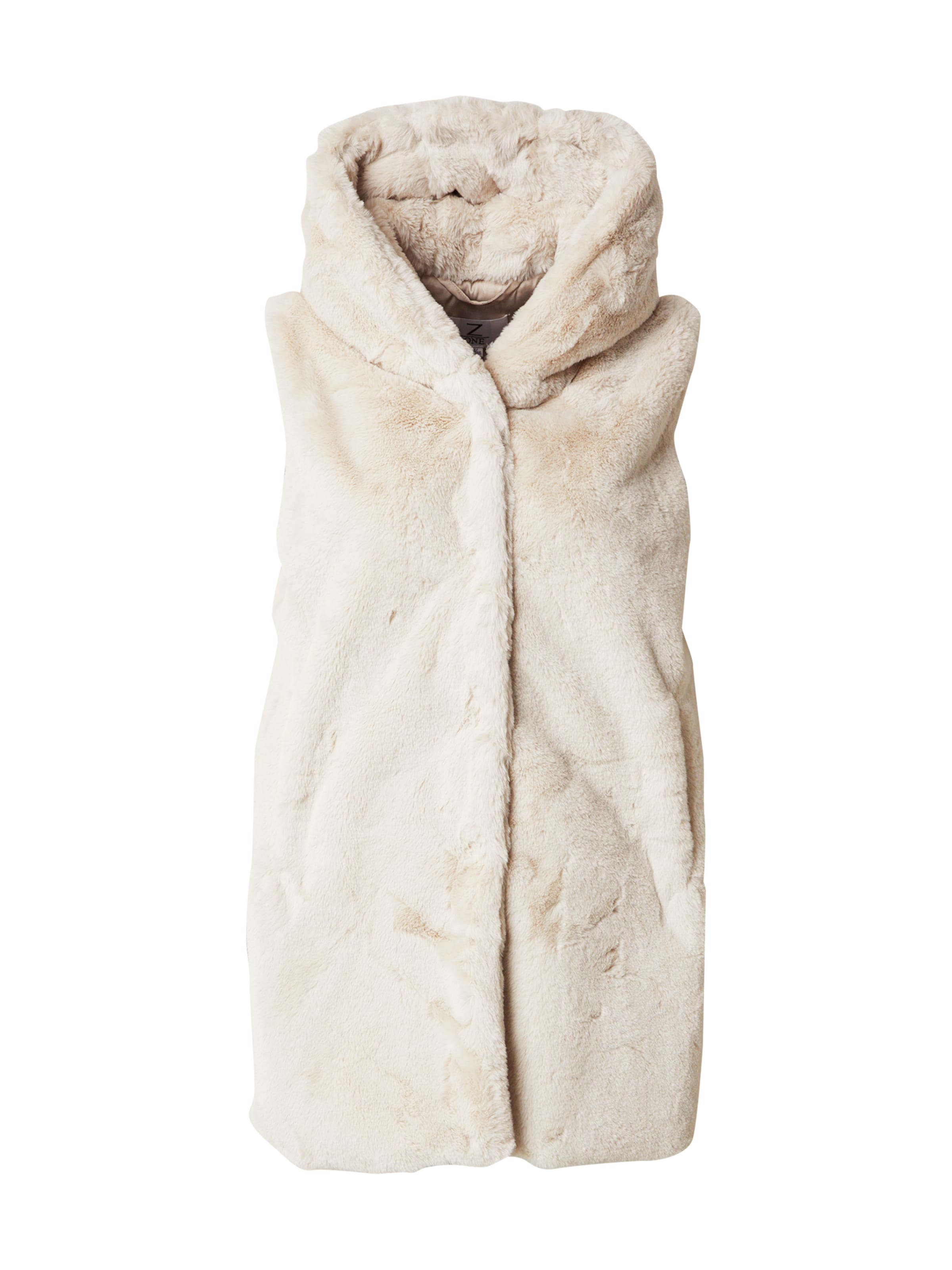 Z-One Weste 'Be44tty' in Beige: Vorderseite