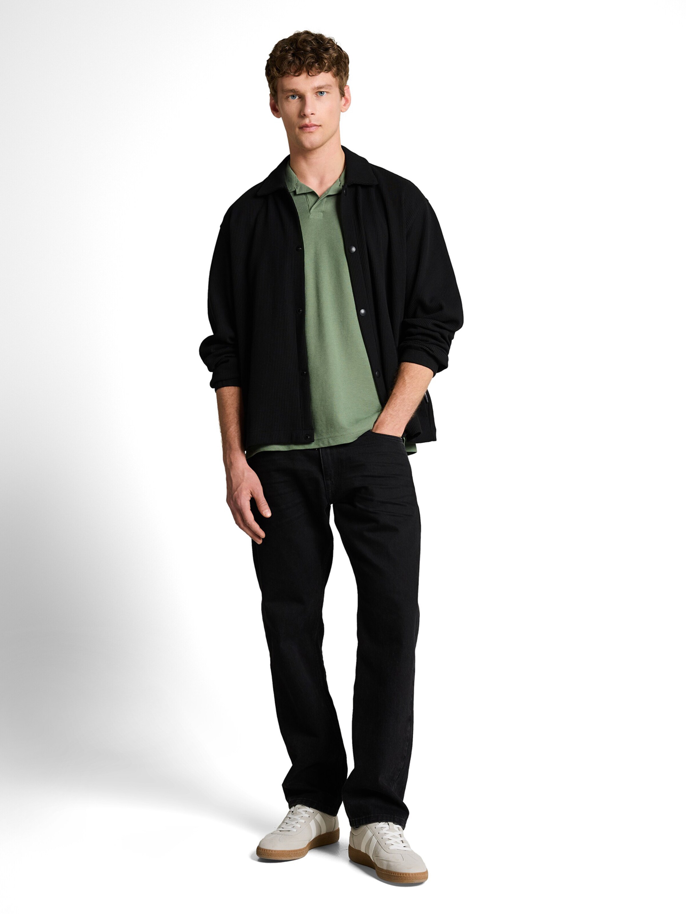 TOM TAILOR DENIM Shirt in Green