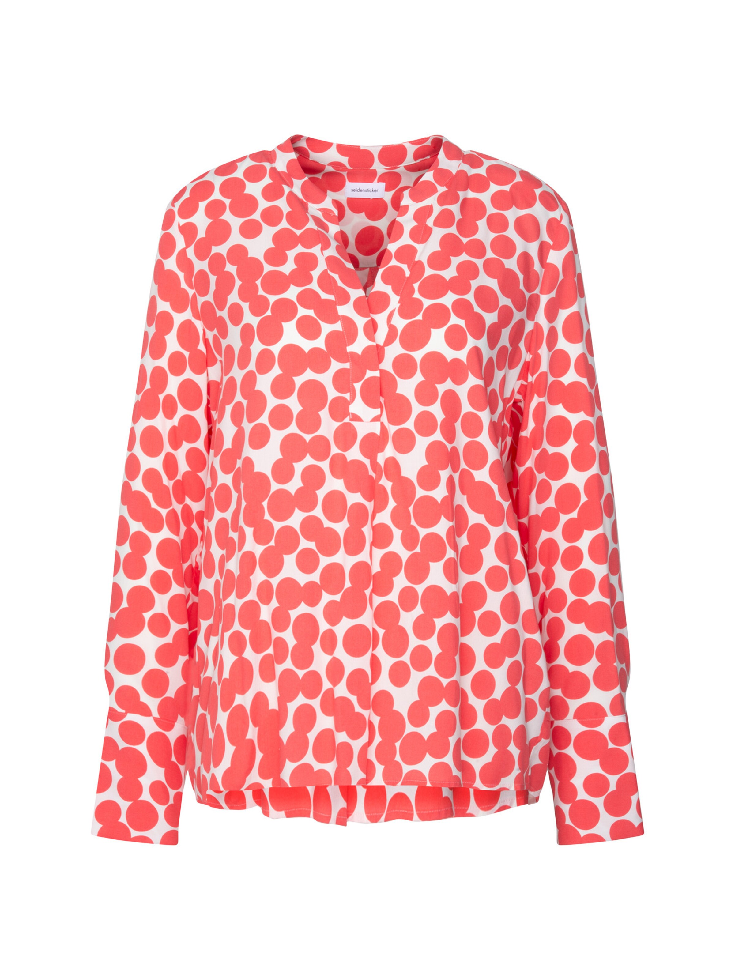SEIDENSTICKER Blouse 'Schwarze Rose' in Roze: voorkant
