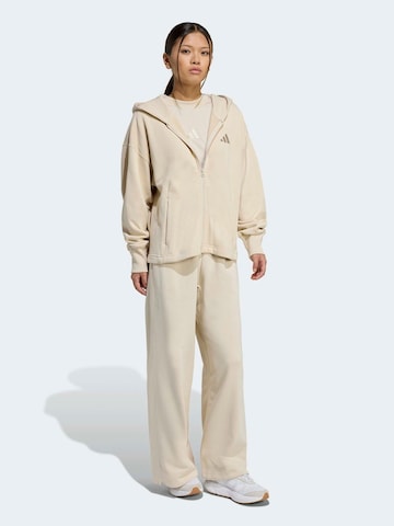 ADIDAS SPORTSWEAR Αθλητική ζακέτα φούτερ 'ALL SZN' σε μπεζ