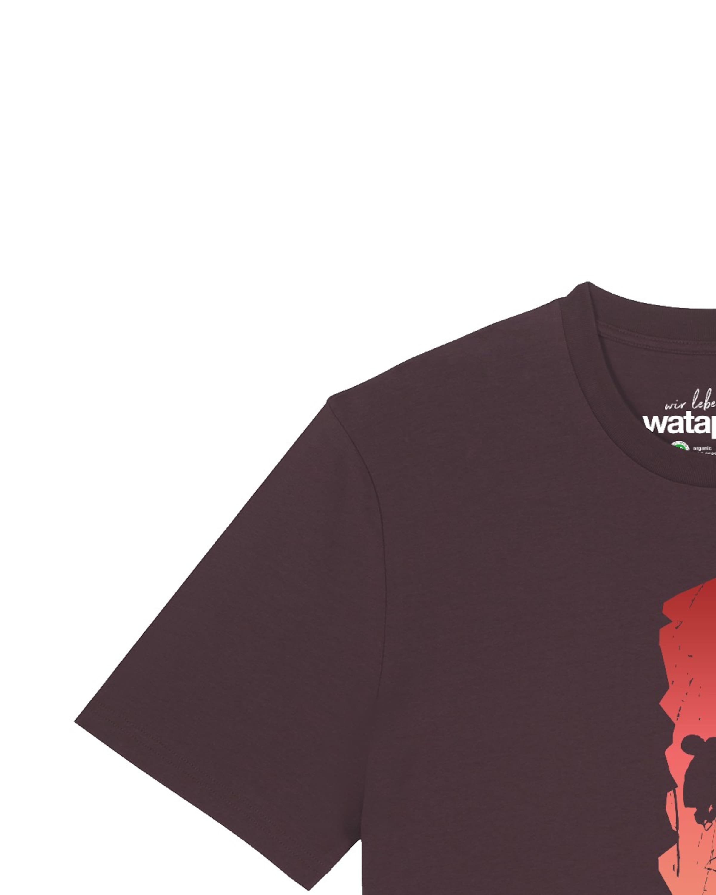 T-Shirt 'There's No Limit' Watapparel en rouge
