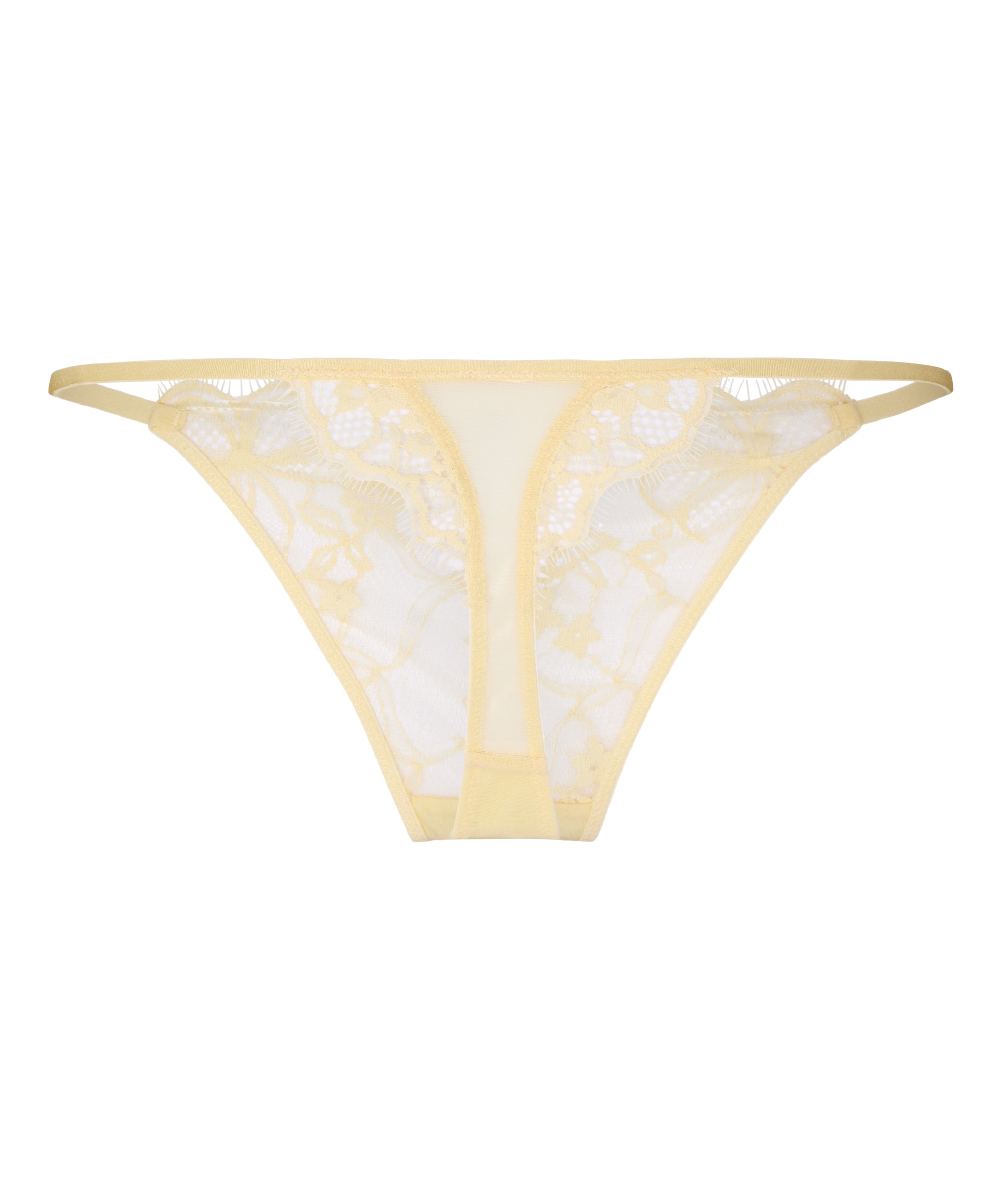Hunkemöller String 'Prina' in Gelb