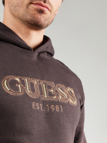 GUESS Sweatshirt in Brown