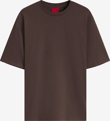 HUGO T-Shirt ' Devrolo' in Braun: Vorderseite