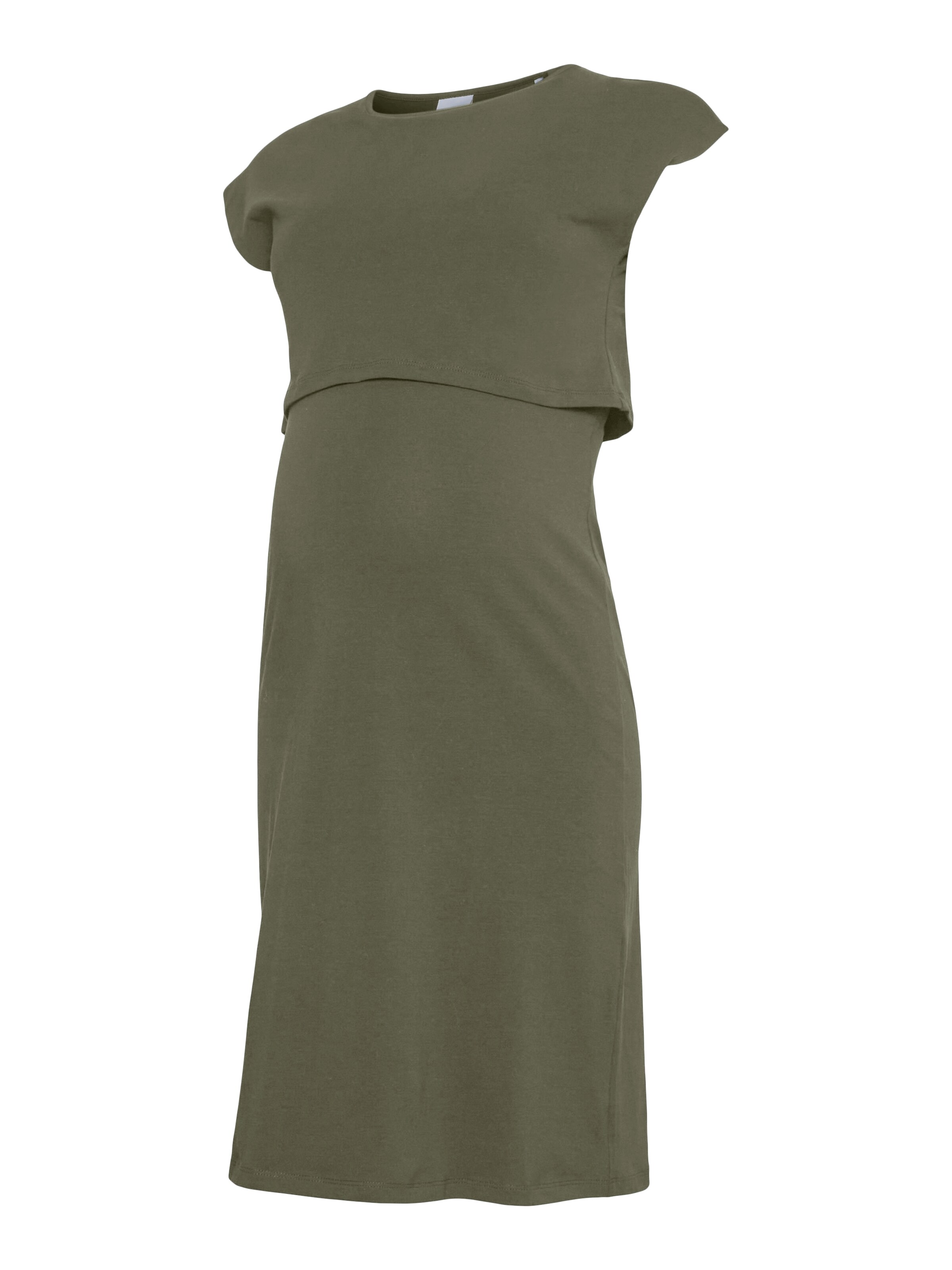 MAMALICIOUS Sukienka 'MLSkye June' w kolorze zielony: przód