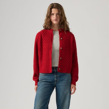 LEVI'S ®Kardigan 'CHARLOTTE' - crvena boja: prednji dio