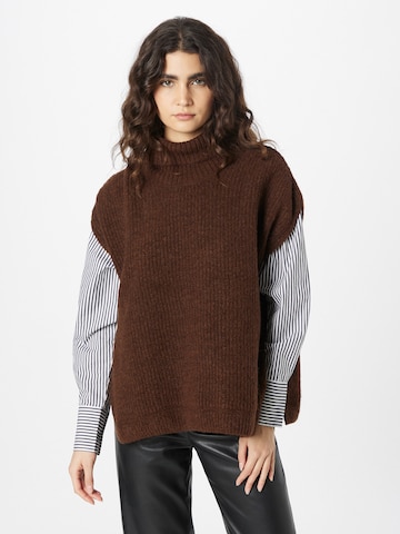 Smith&Soul Sweater in Brown: front