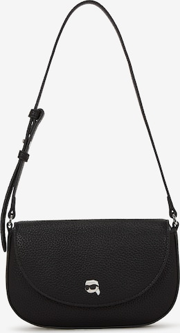 Karl Lagerfeld Τσάντα ώμου 'Ikon' σε μαύρο: μπροστά