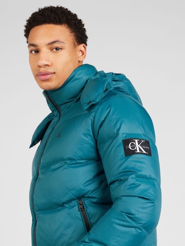 Calvin Klein Jeans Winter jacket 'ESSENTIAL' in Blue