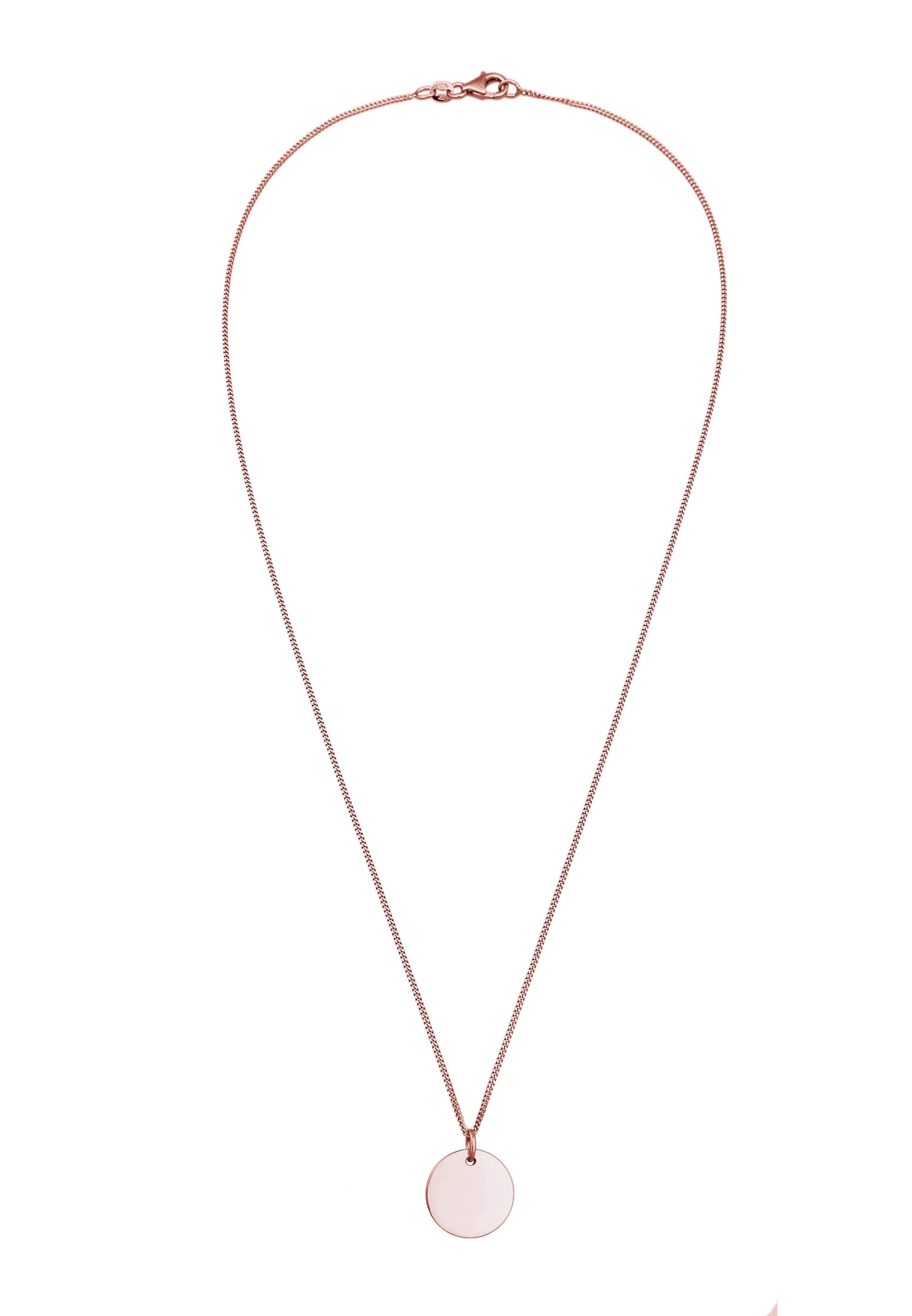 Chaîne 'Geo, Plättchen' ELLI en or : devant