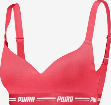 PUMA Bustier Sport-BH in Rot