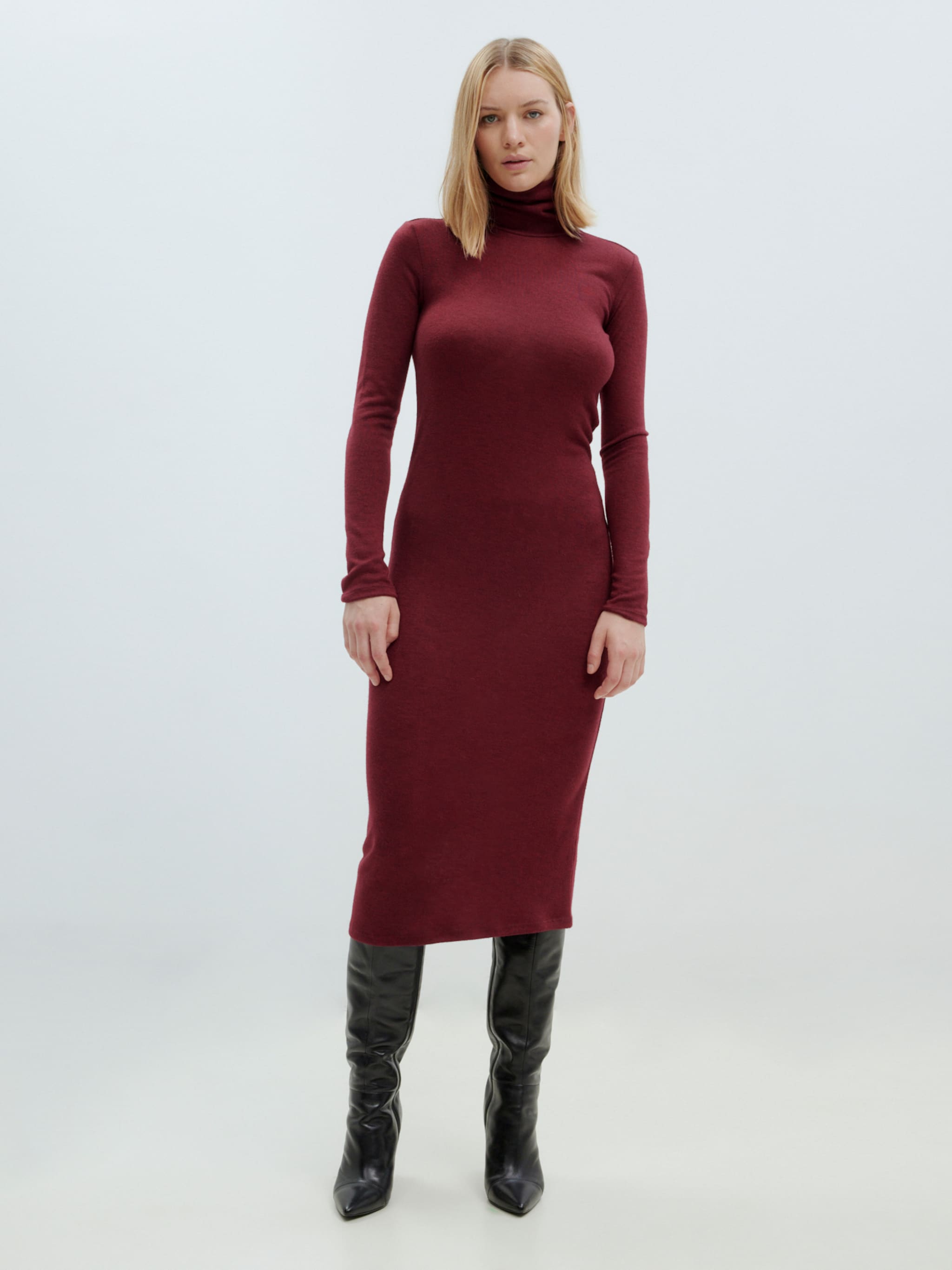 EDITED Produkte Kleid 'Gustava' kirschrot