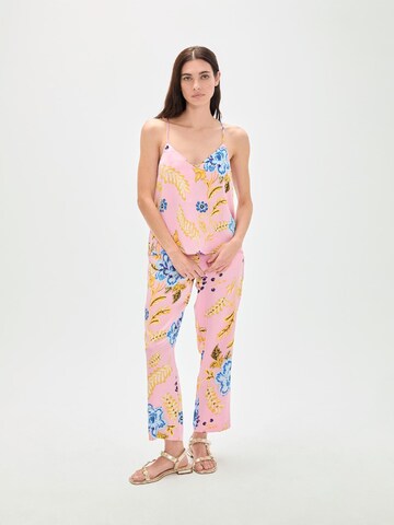Haut 'Caraco' Lola Casademunt en rose