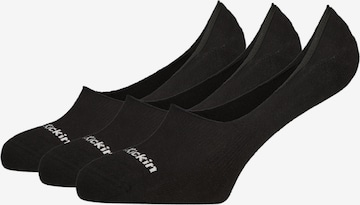 alife & kickin Ankle Socks 'AKRoman' in Black: front