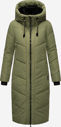 MARIKOO Χειμερινό παλτό 'Nadaree XVI' σε πράσινο / μαύρο, Άποψη προϊόντος