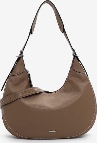 Poche ventrale 'Henny' Suri Frey en beige : devant