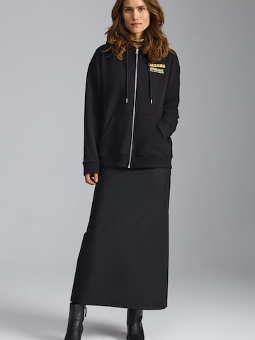 Grimelange - Sudadera con cremallera en negro