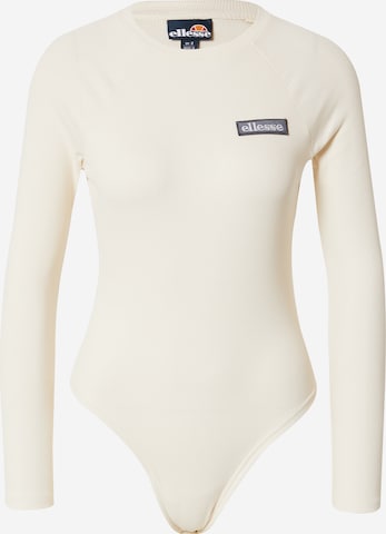 ELLESSE Shirt bodysuit 'Abel' in White: front