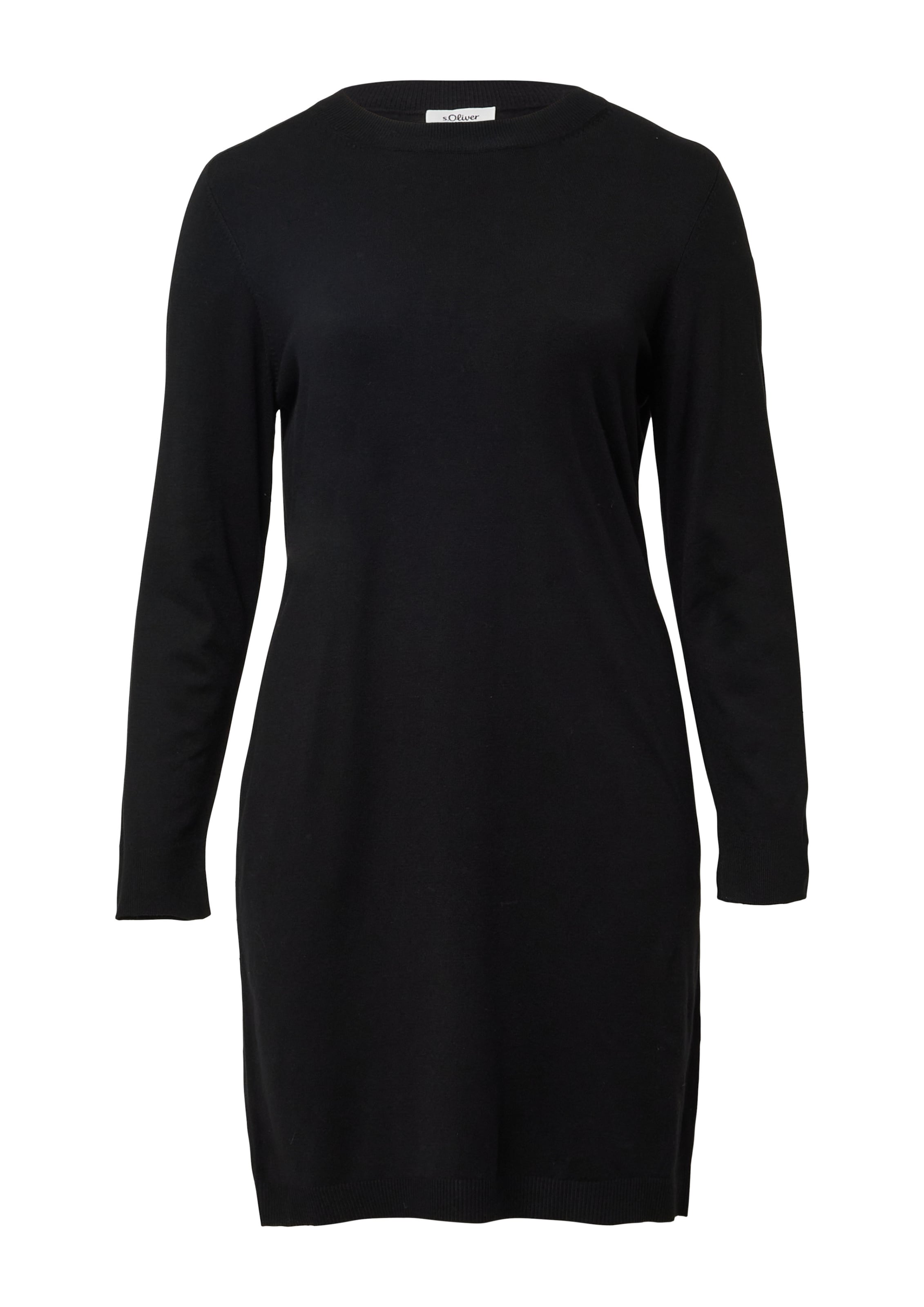 s.Oliver Kleid in Schwarz: Vorderseite