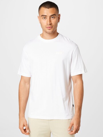 T-Shirt fonctionnel PUMA en blanc : devant