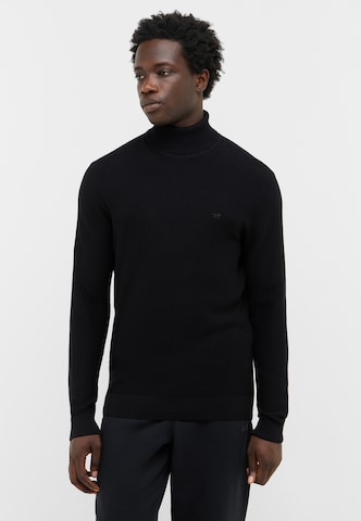 MUSTANG Sweatshirt 'Style Elgin' in Grey: front