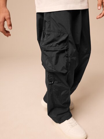 Next Regular Pants in Black: front