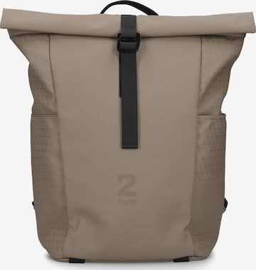 Sac à dos ZWEI en marron : devant