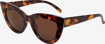 PIECES Sunglasses 'BAXIA' in Black: front