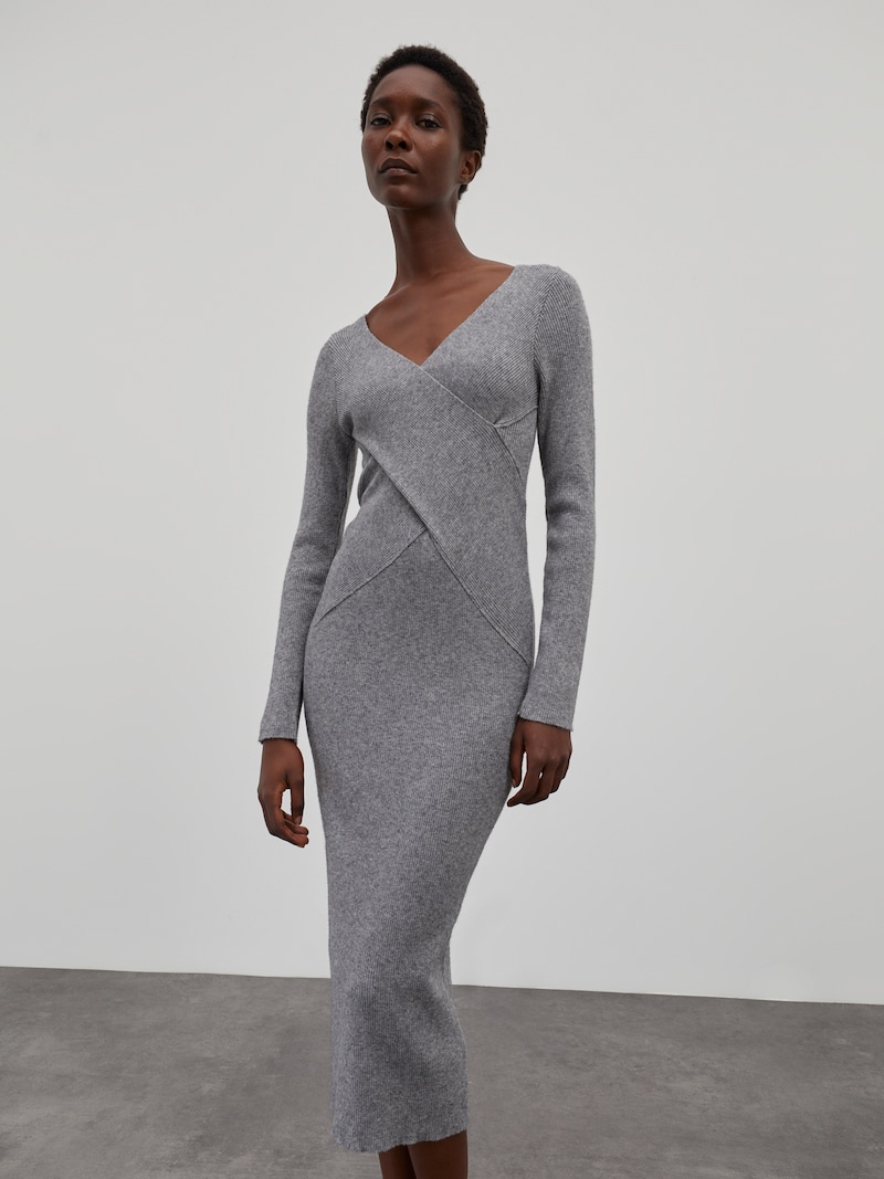 Midi Dresses EDITED Midi dresses Grey