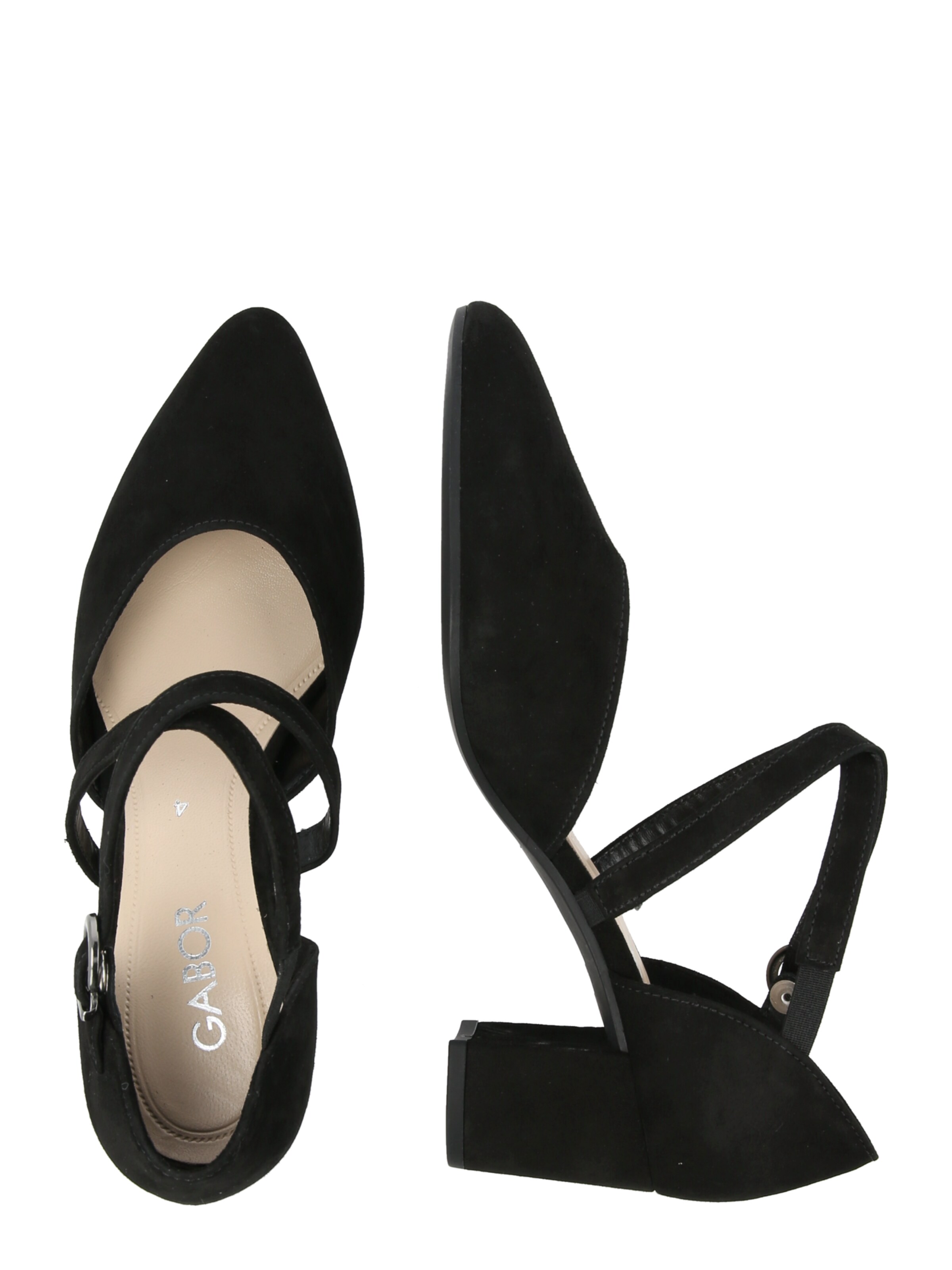 GABOR Körömcipők - fekete