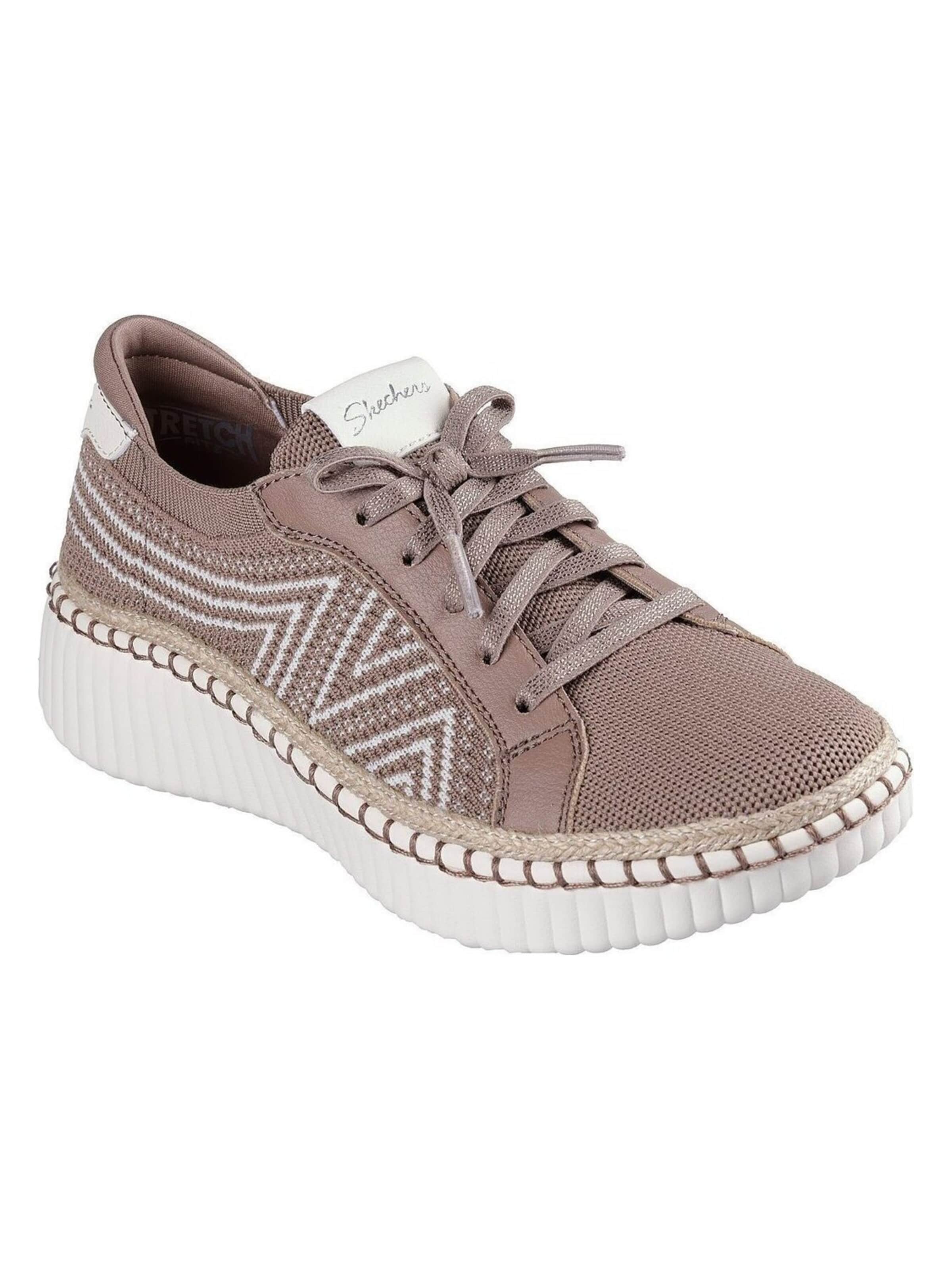 SKECHERS Sportschoen 'Skechers Wilshire Blvd - Bellevue' in Bruin: voorkant