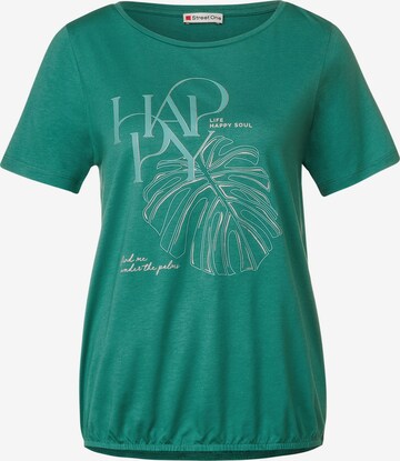 STREET ONE Shirt in Green: front