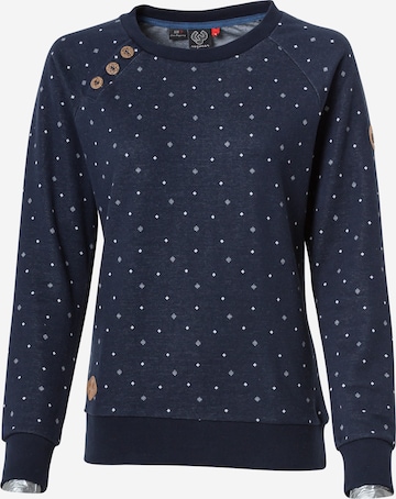 Ragwear Sweatshirt 'Daria' in Blau: predná strana