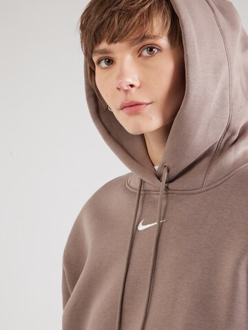 Felpa 'PHOENIX FLEECE' di Nike Sportswear in marrone