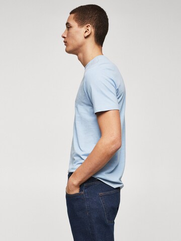 MANGO MAN Shirt 'CHERLO' in Blauw