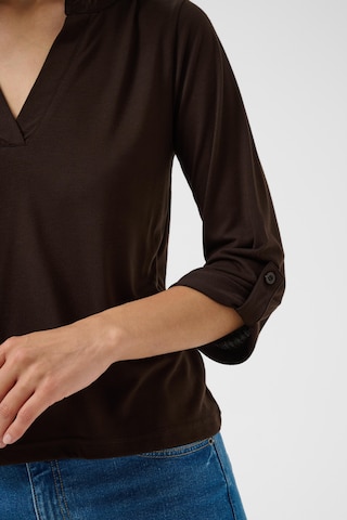 Kaffe - Blusa en marrón