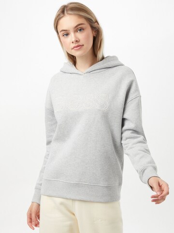 BOSS Orange Sweatshirt 'C_Efessa' in Grau: predná strana