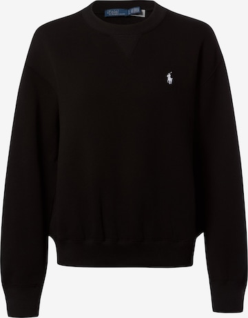 Polo Ralph Lauren Sweatshirt in Schwarz: Vorderseite