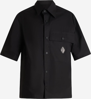 Chemise Yes London en noir : devant