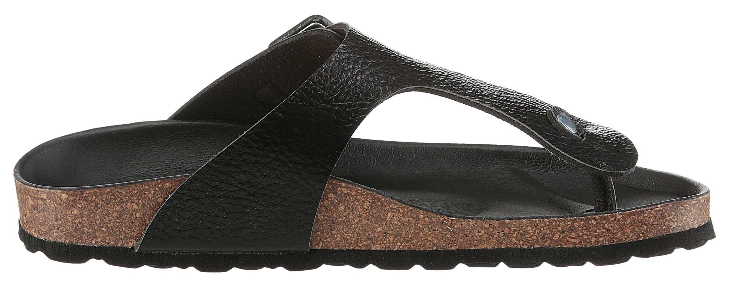 VERBENAS T-Bar Sandals in Black